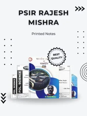 PSIR Notes by Rajesh Mishra – UPSC Political Science Guide