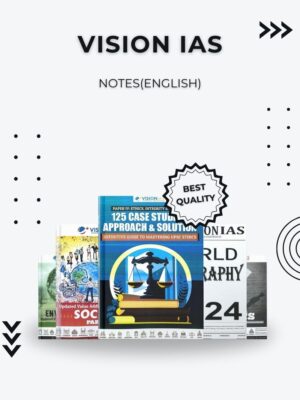 Cover of Vision IAS Notes English for UPSC preparation