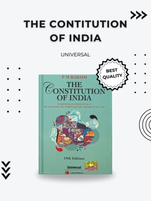 The Constitution of India – Comprehensive Legal Reference for Students & Professionals