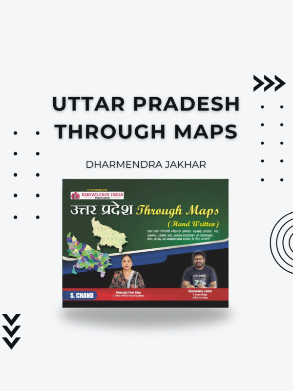 uttar pradesh maind through map