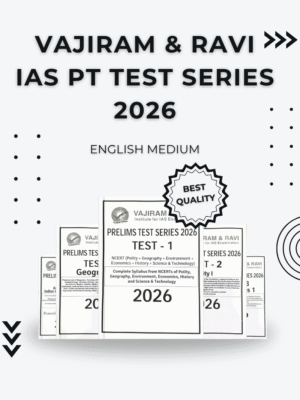 IAS test series promotional material