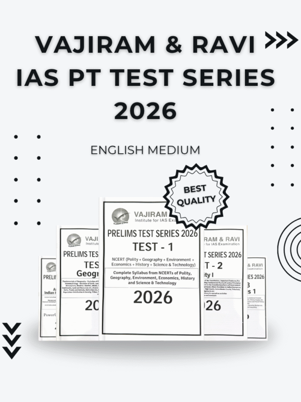 IAS test series promotional material